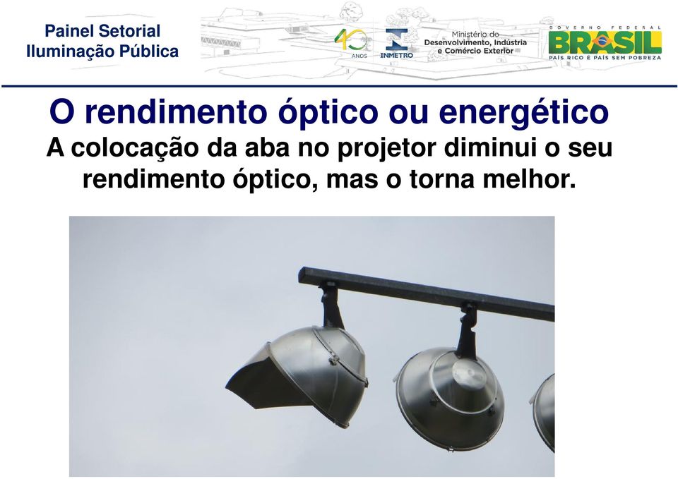 no projetor diminui o seu