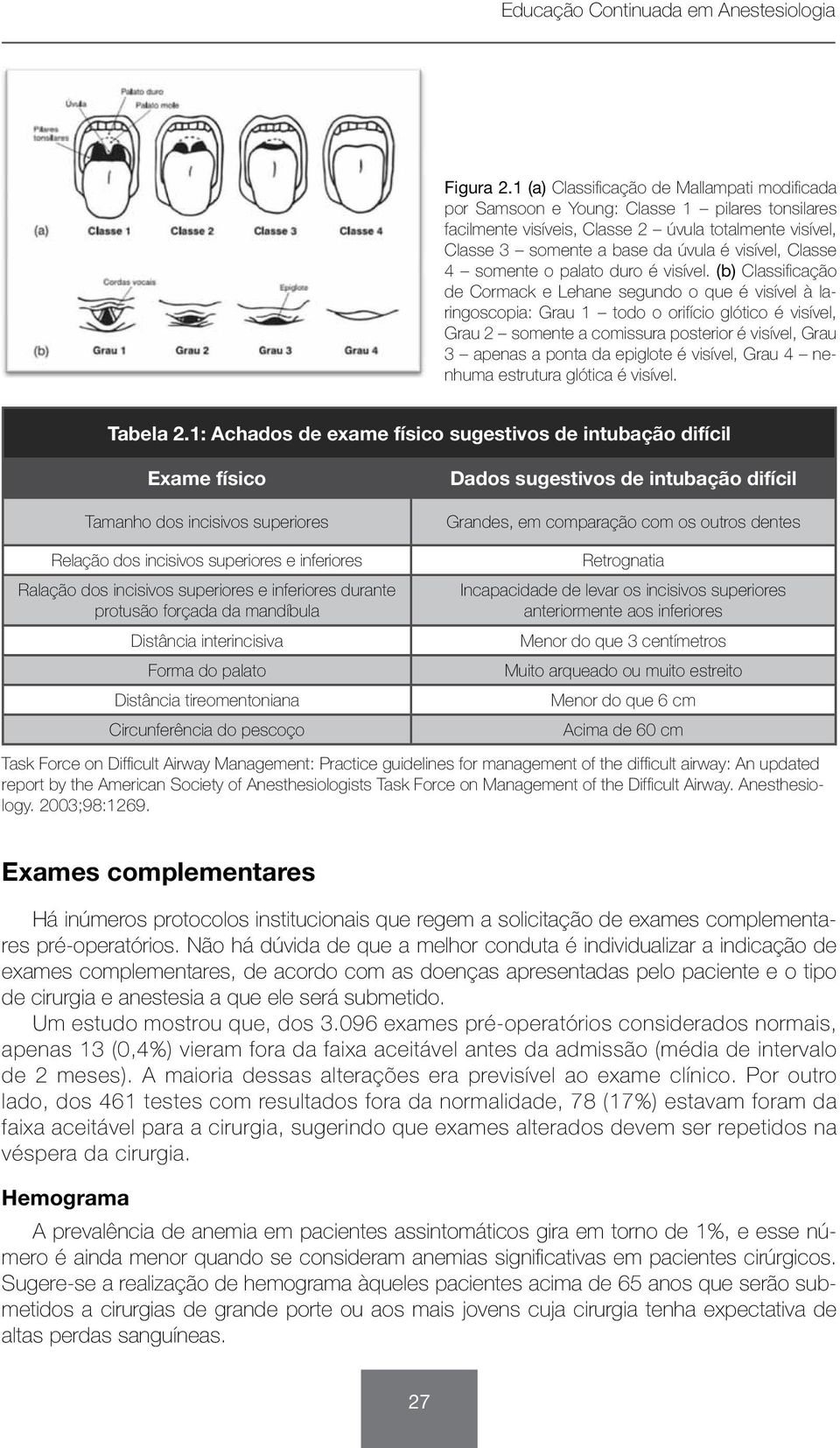 Classe 4 somente o palato duro é visível.