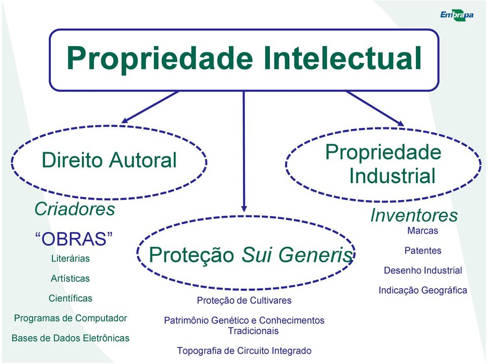 Marcas Patentes Desenho Industrial Indicação Geográfica Programas de Computador Bases de