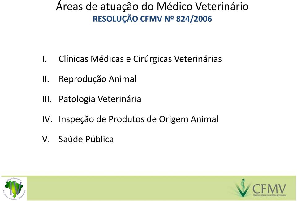 Clínicas Médicas e Cirúrgicas Veterinárias II.