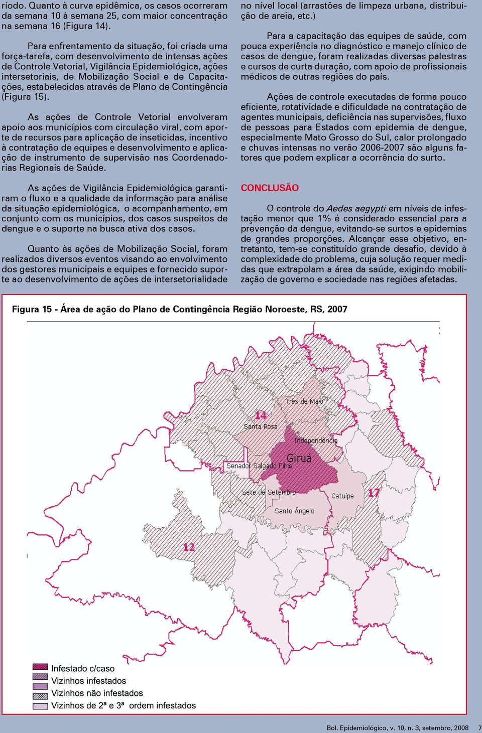 Capacitações, estabelecidas através de Plano de Contingência (Figura 15).