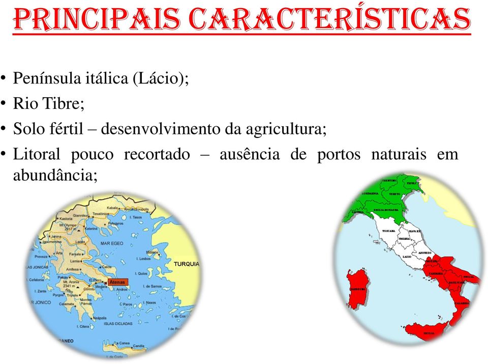 desenvolvimento da agricultura; Litoral