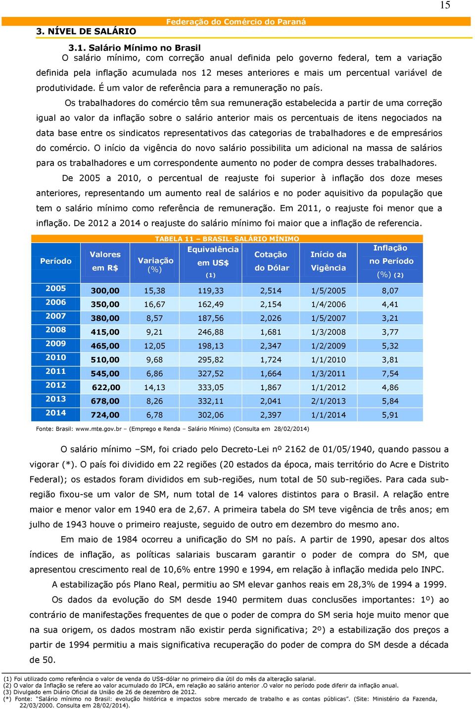 Os trabalhadores do comércio têm sua remuneração estabelecida a partir de uma correção igual ao valor da inflação sobre o salário anterior mais os percentuais de itens negociados na data base entre