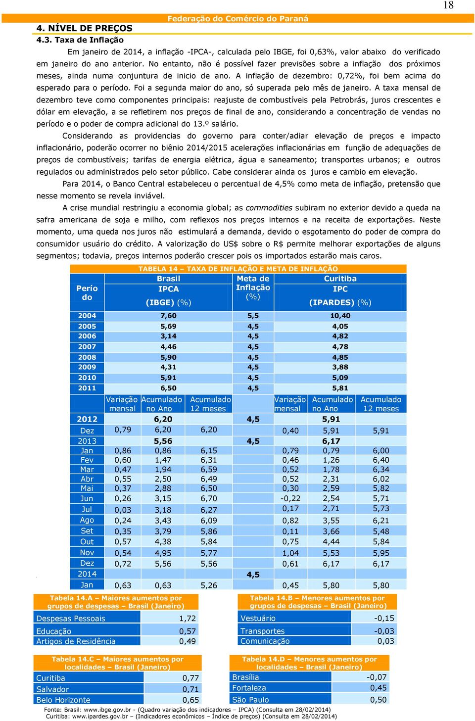 Foi a segunda maior do ano, só superada pelo mês de janeiro.