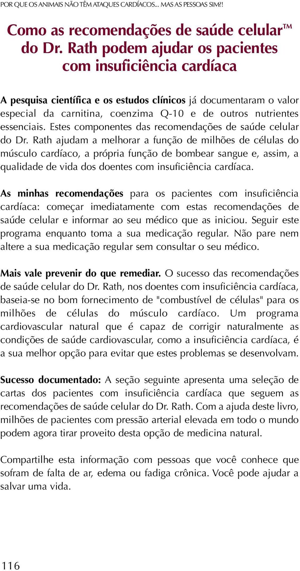 Estes componentes das recomendações de saúde celular do Dr.