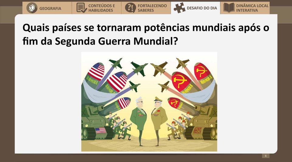 Quais países se tornaram potências