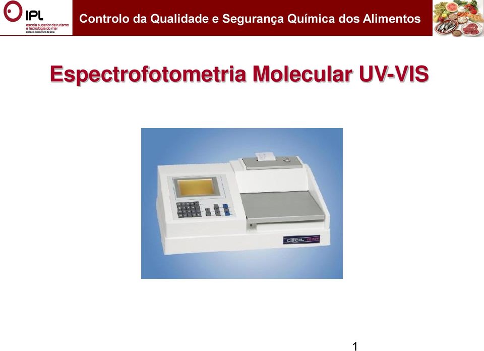 Química Alimentar dos Alimentos II