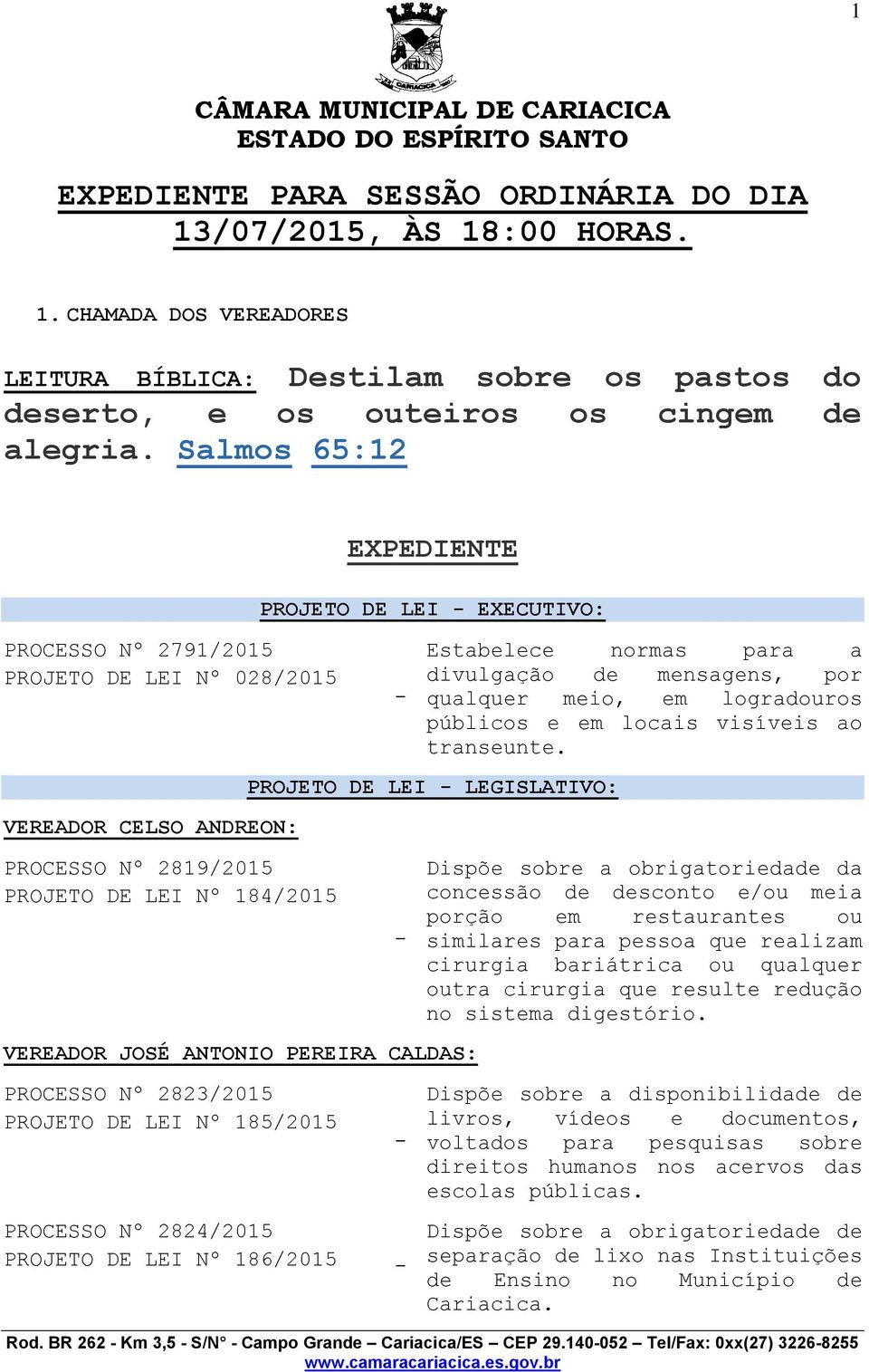 divulgação de mensagens, por qualquer meio, em logradouros públicos e em locais visíveis ao transeunte.