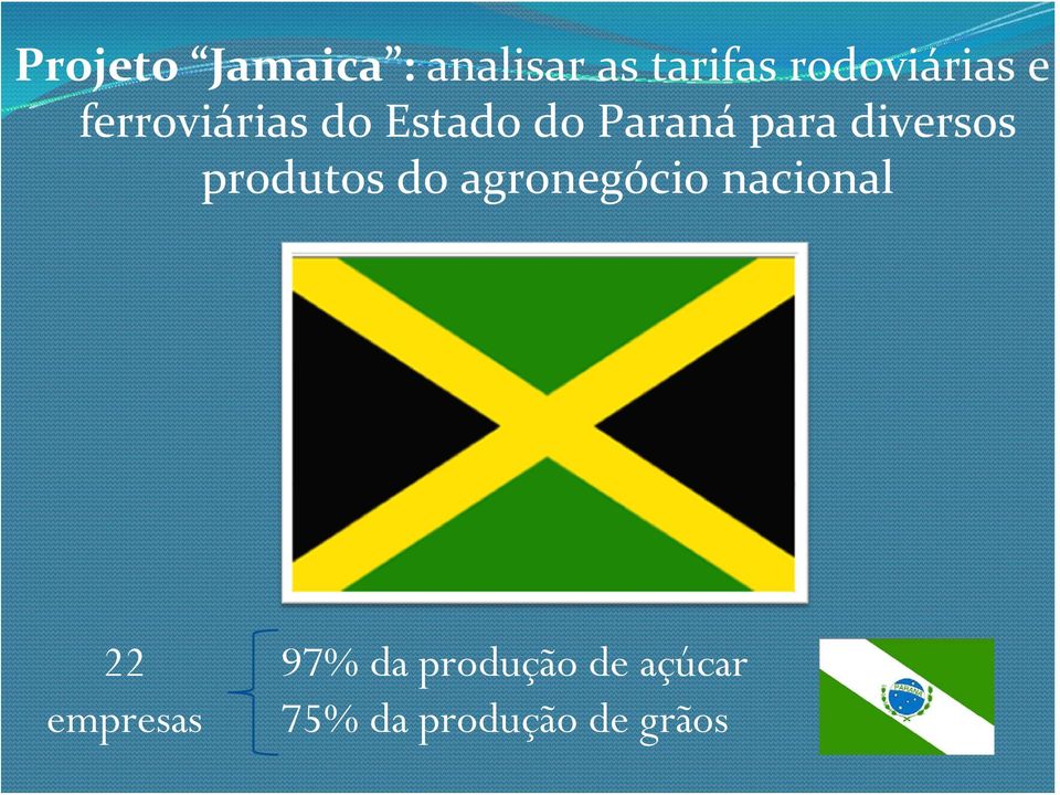 para diversos produtos do agronegócio nacional