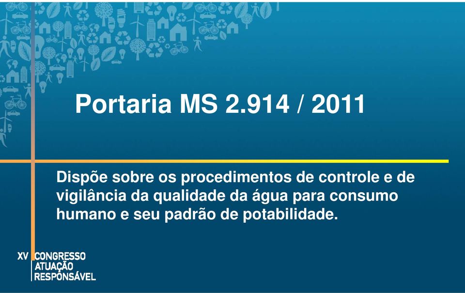 procedimentos de controle e de