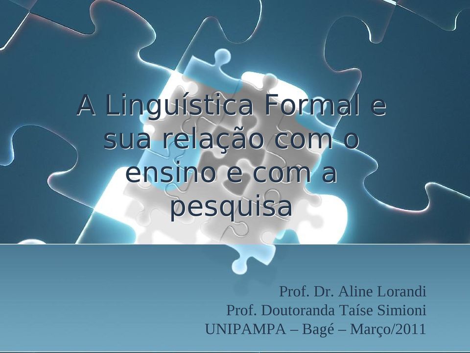 Dr. Aline Lorandi Prof.