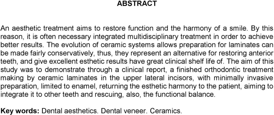 results have great clinical shelf life of.