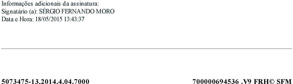 Data e Hora: 18/05/2015 13:43:37