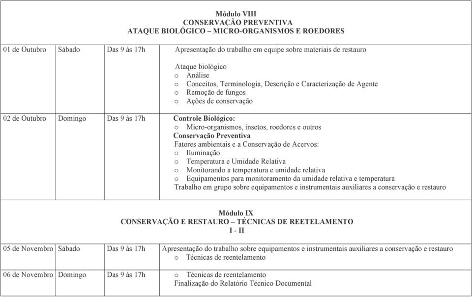 Fatres ambientais e a Cnservaçã de Acervs: Iluminaçã Temperatura e Umidade Relativa Mnitrand a temperatura e umidade relativa Equipaments para mnitrament da umidade relativa e temperatura Trabalh em