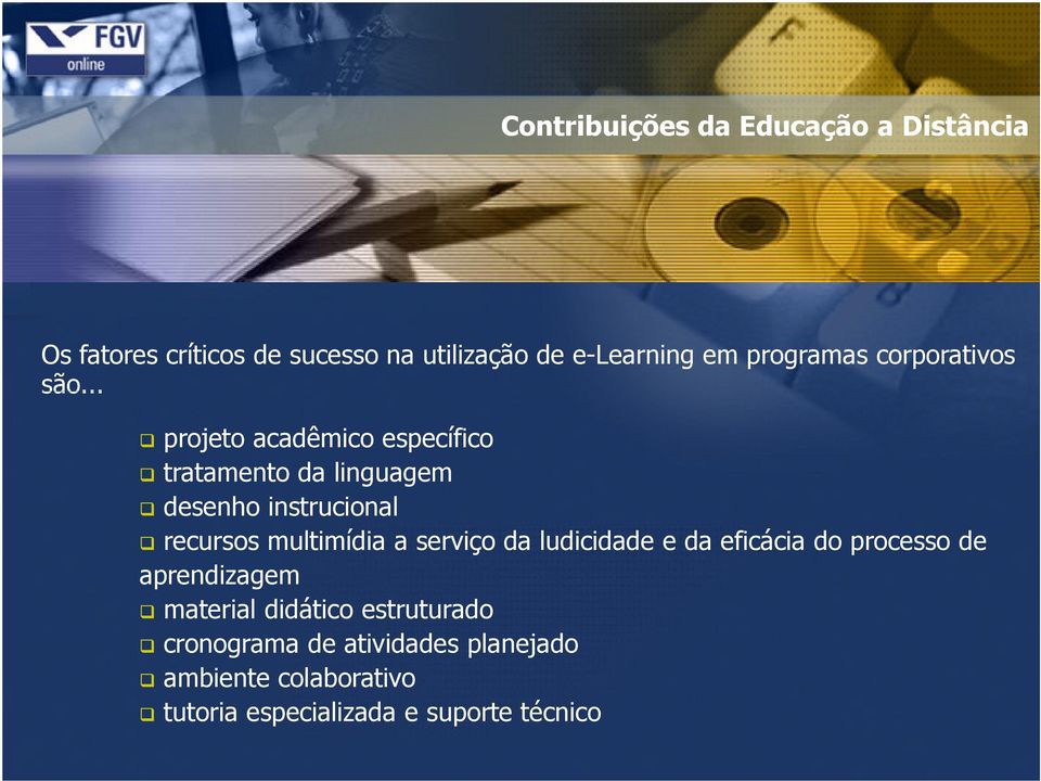 .. projeto acadêmico específico tratamento da linguagem desenho instrucional recursos multimídia a