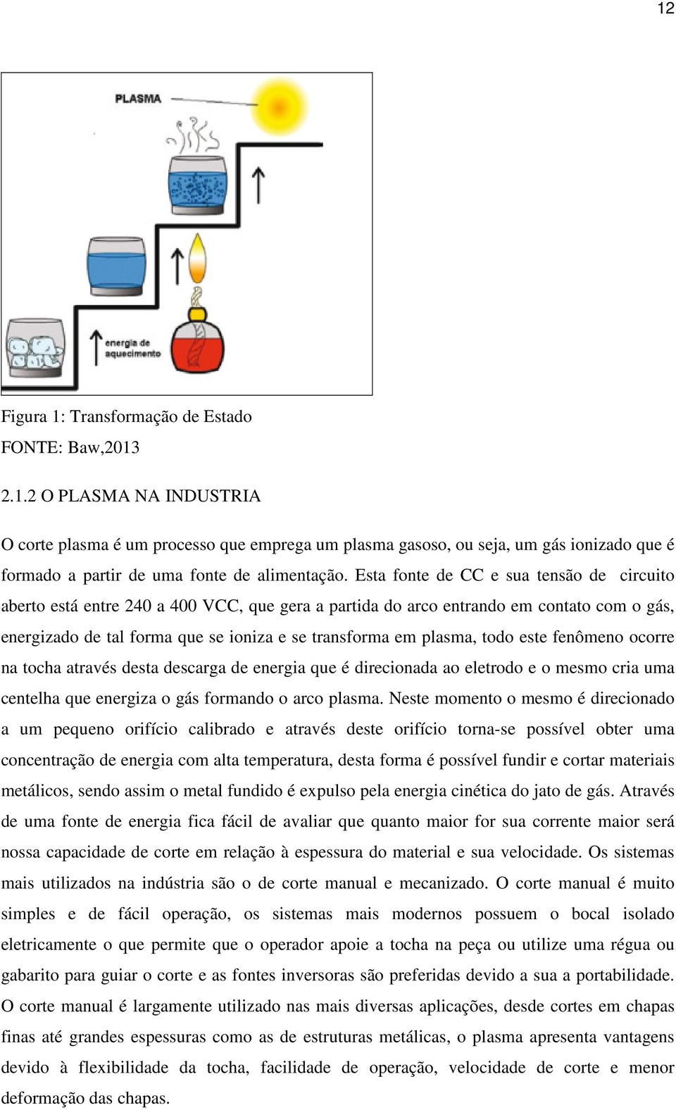 todo este fenômeno ocorre na tocha através desta descarga de energia que é direcionada ao eletrodo e o mesmo cria uma centelha que energiza o gás formando o arco plasma.