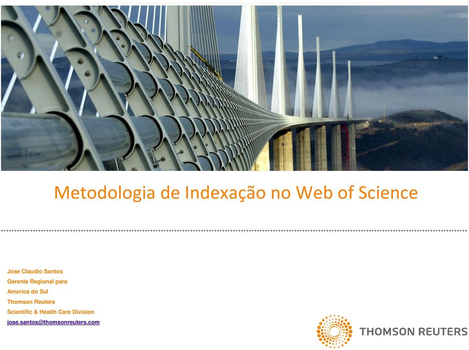 America do Sul Thomson Reuters Scientific &