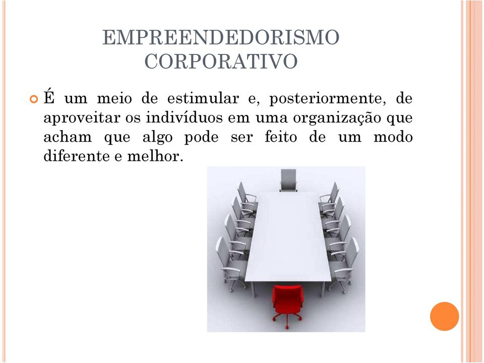 indivíduos em uma organização que acham que