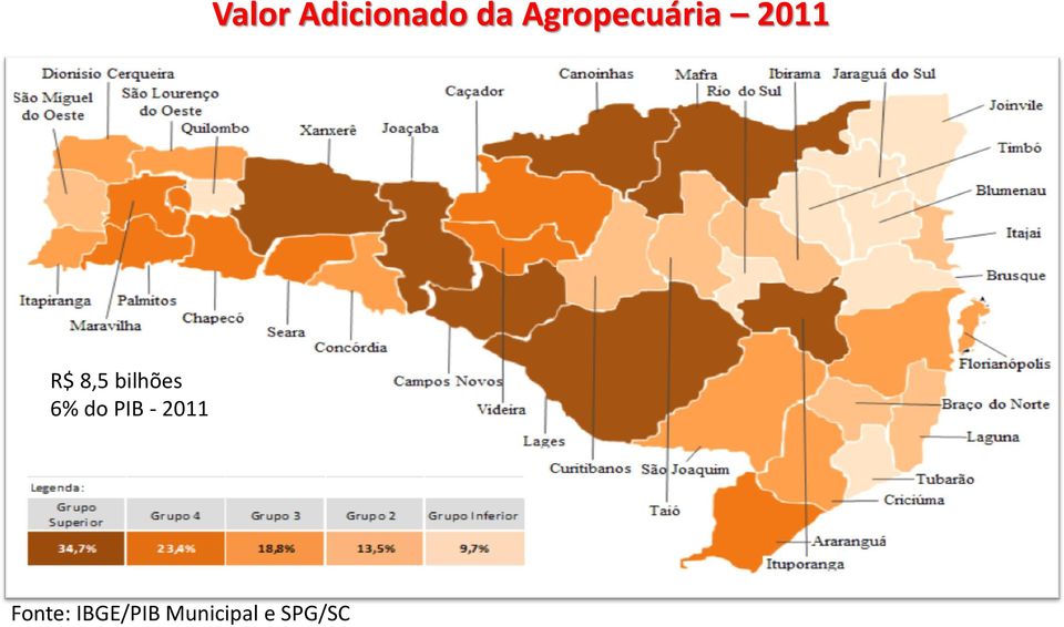 bilhões 6% do PIB - 2011