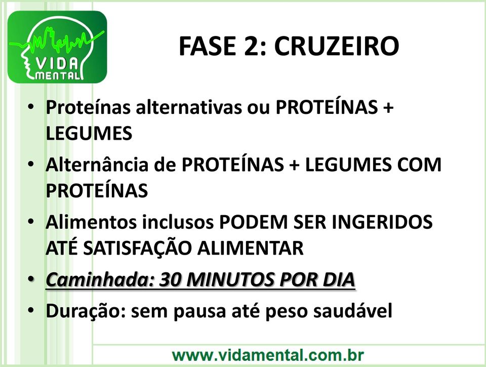 Alimentos inclusos PODEM SER INGERIDOS ATÉ SATISFAÇÃO