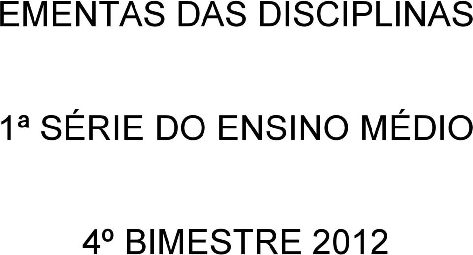 SÉRIE DO ENSINO