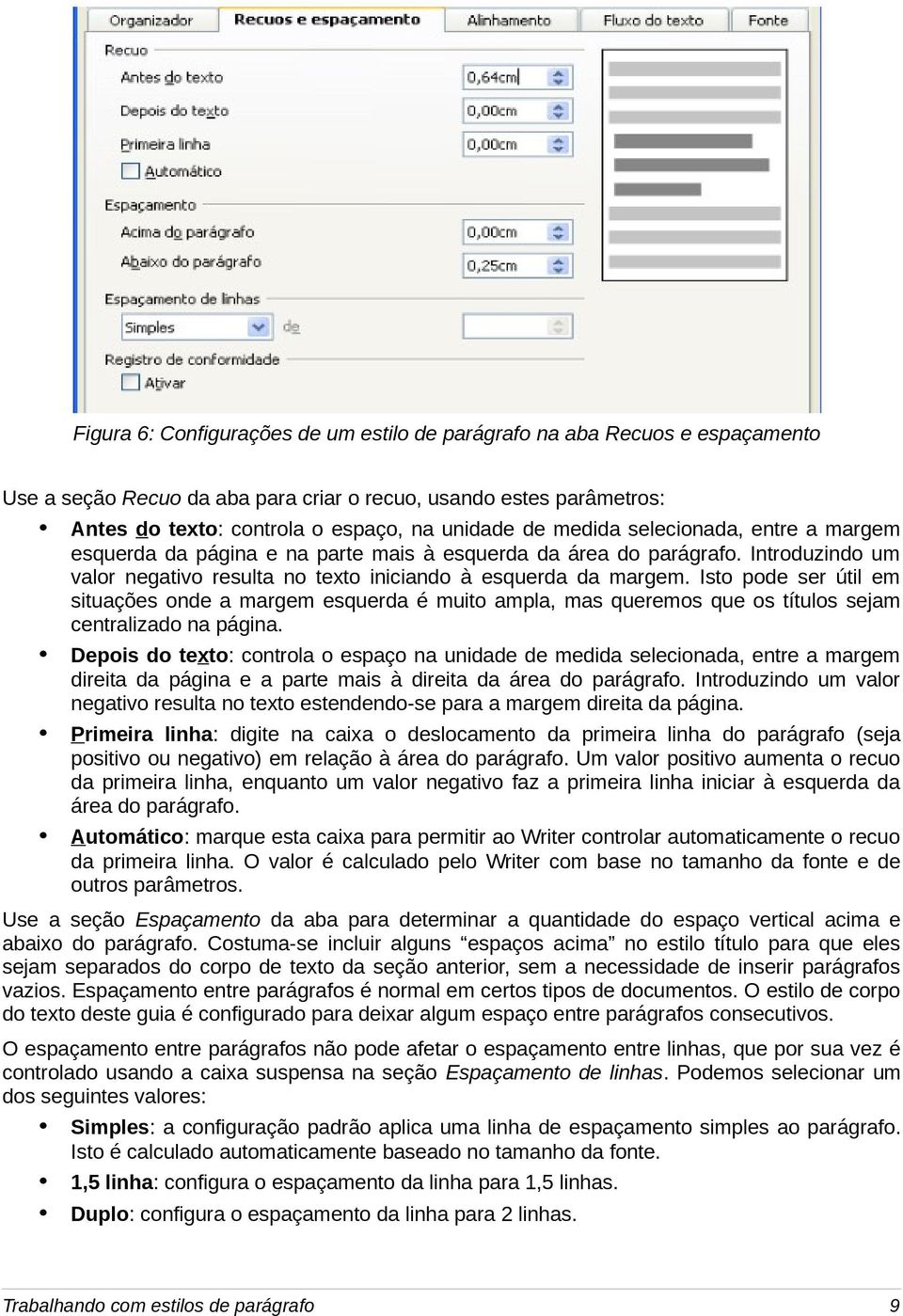 Isto pode ser útil em situações onde a margem esquerda é muito ampla, mas queremos que os títulos sejam centralizado na página.