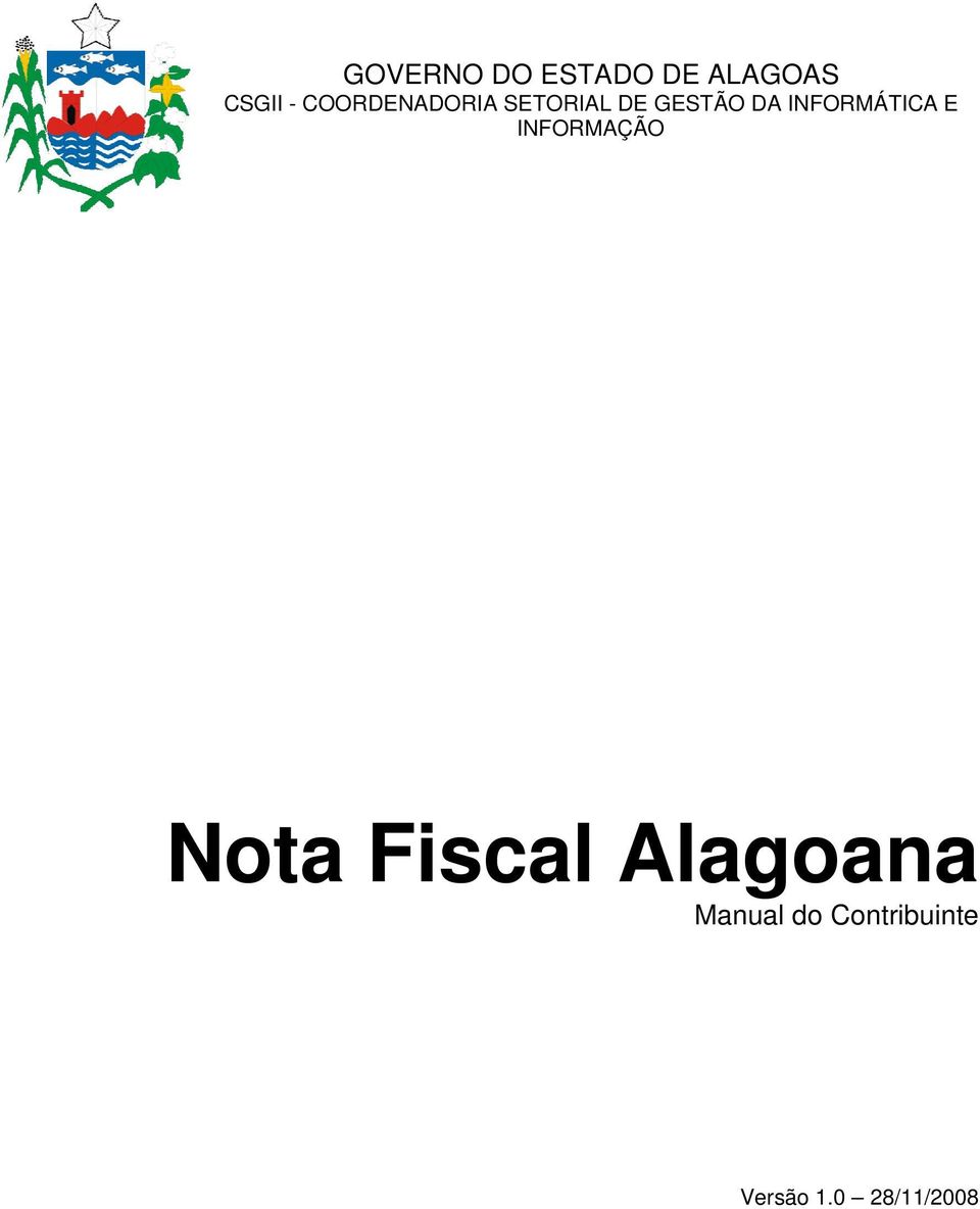 INFORMÁTICA E INFORMAÇÃO Nota Fiscal