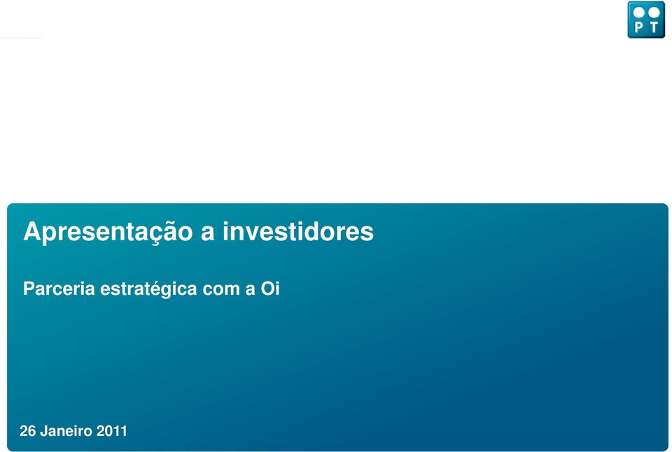 estratégica com a Oi 26