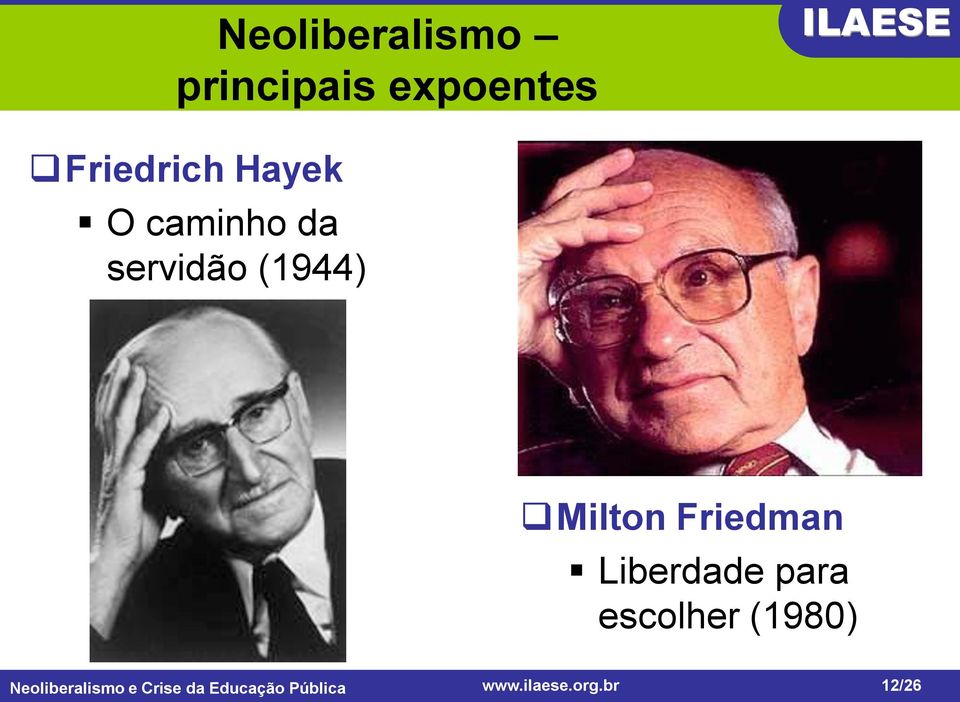 (1944) Milton Friedman Liberdade para