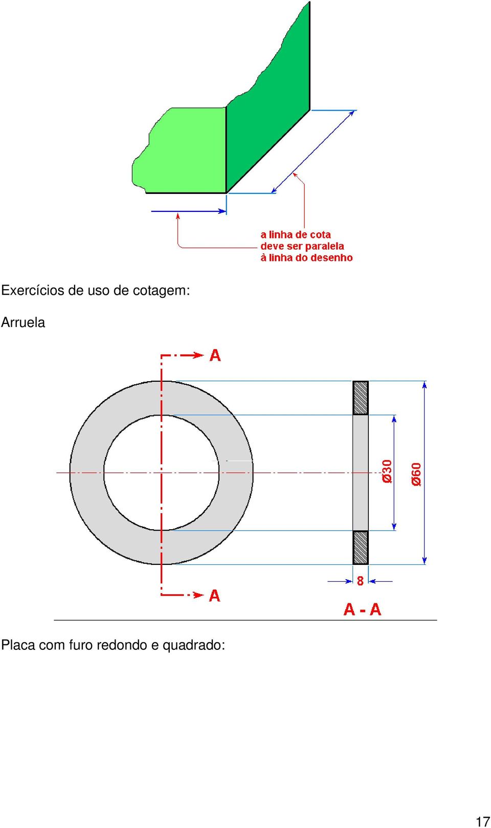 Arruela Placa com