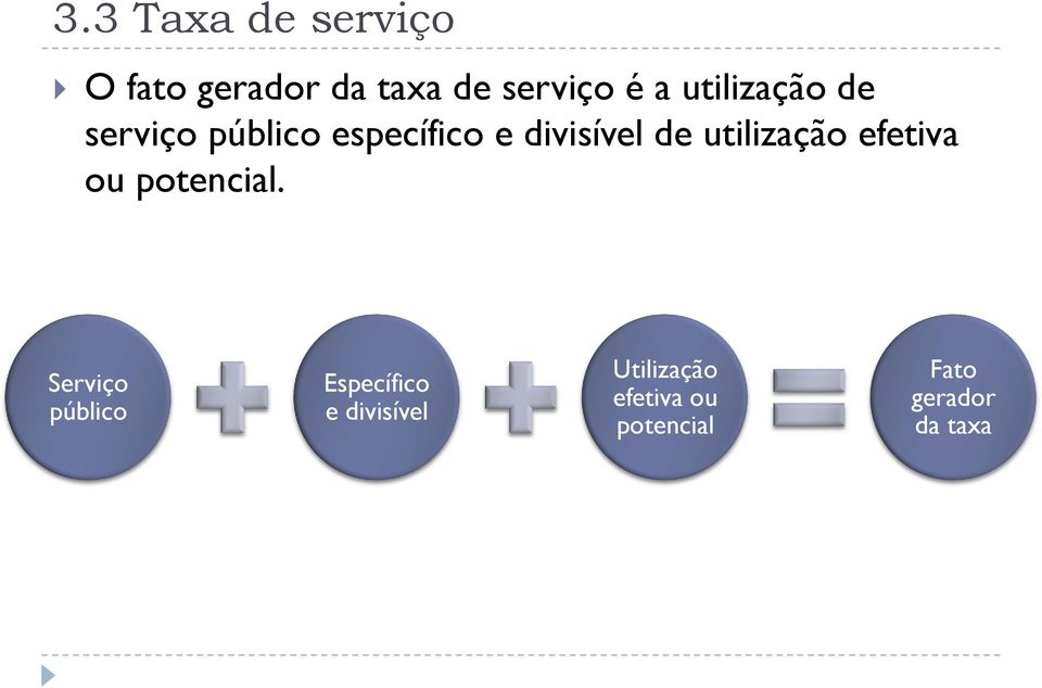 utilização efetiva ou potencial.