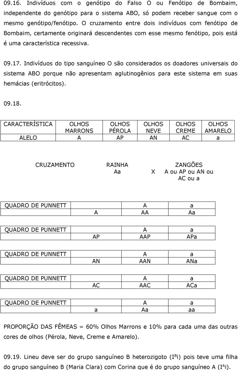 Indivíduos do tipo snguíneo O são considerdos os dodores universis do sistem ABO porque não presentm glutinogênios pr este sistem em sus hemácis (eritrócitos). 09.18.