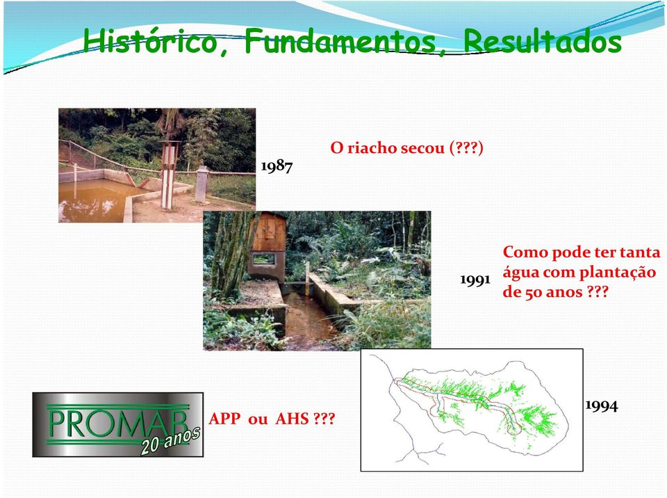 ??) 1991 Como pode ter tanta água