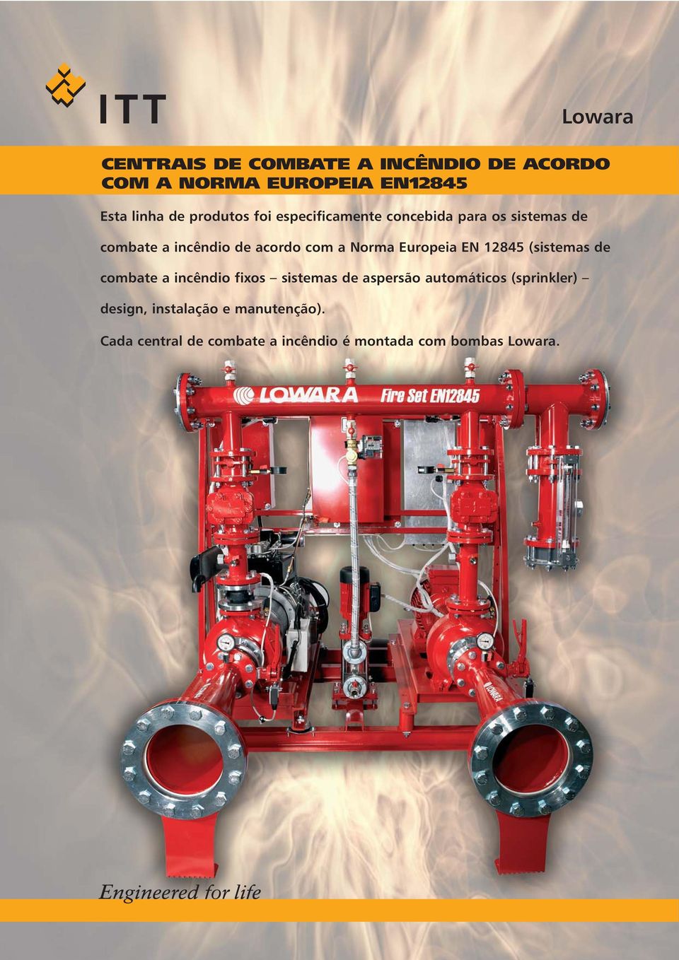 Europeia EN 12845 (sistemas de combate a incêndio fixos sistemas de aspersão automáticos