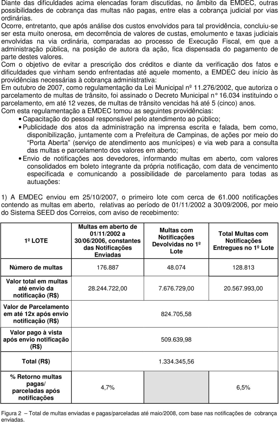 via ordinária, comparadas ao processo de Execução Fiscal, em que a administração pública, na posição de autora da ação, fica dispensada do pagamento de parte destes valores.