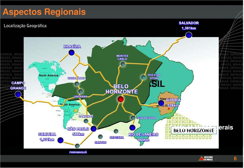 State of South America Mi Minas