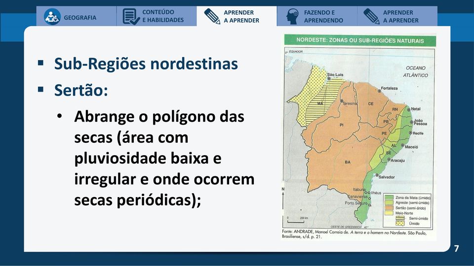 com pluviosidade baixa e irregular