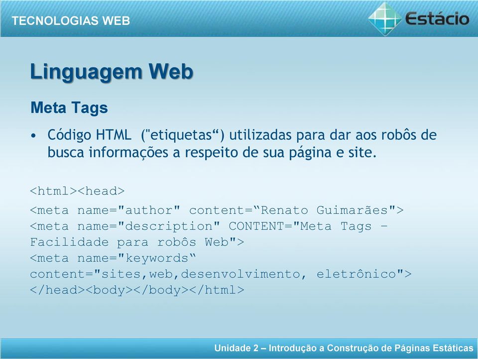 <html><head> <meta name="author" content= Renato Guimarães"> <meta name="description"