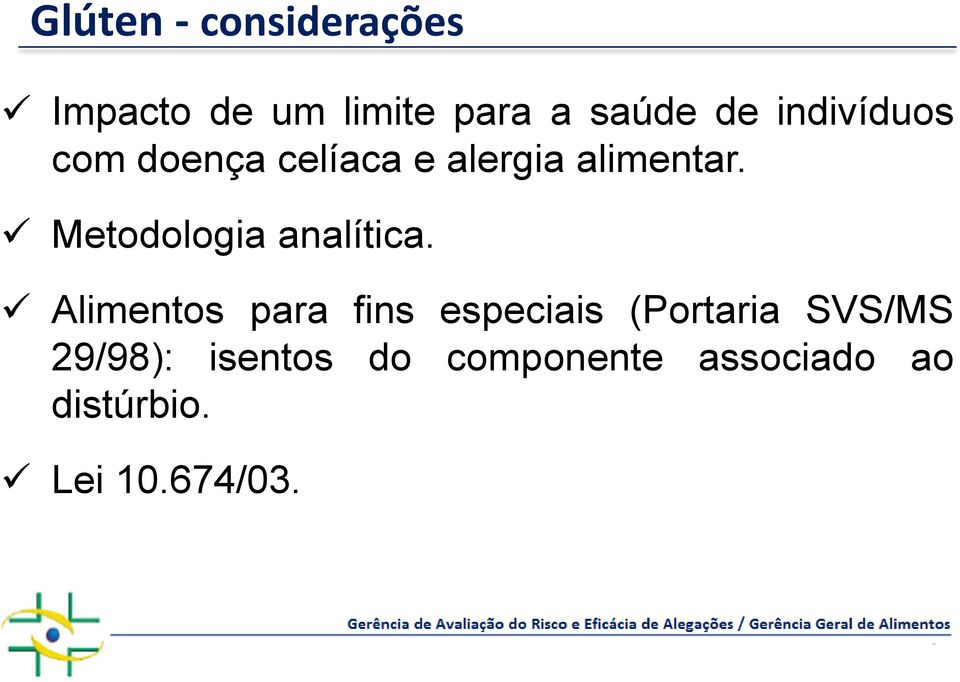 Metodologia analítica.