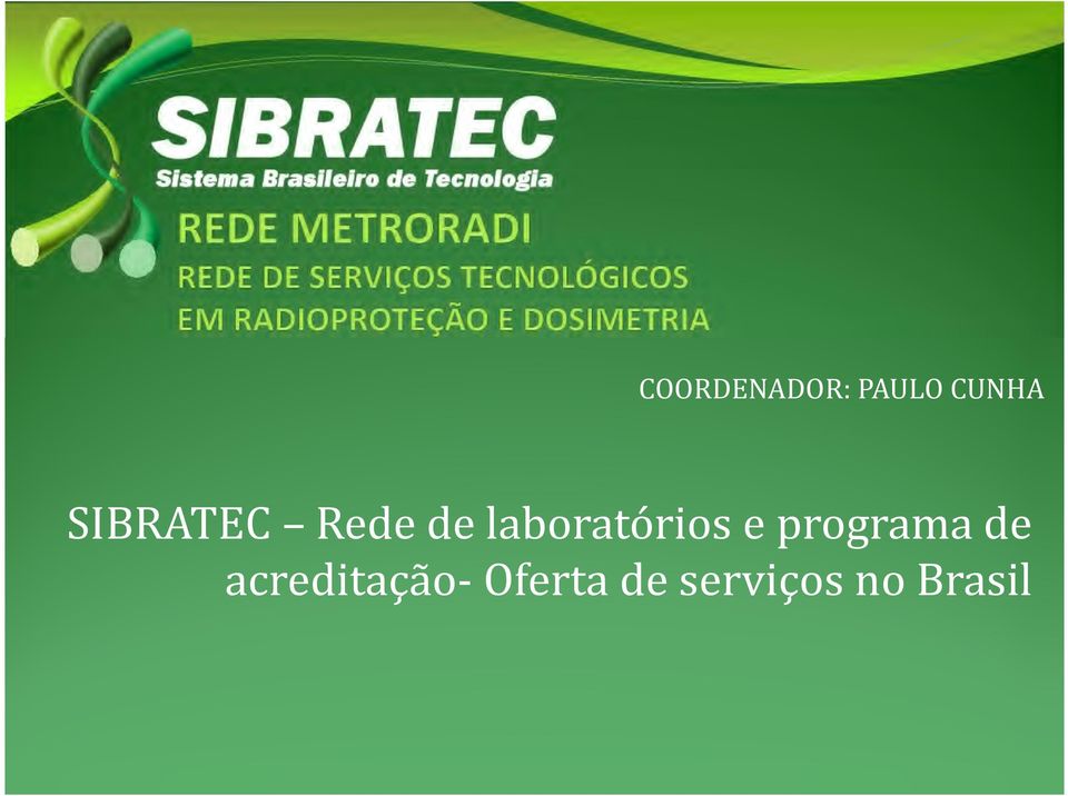 laboratórios e programa de