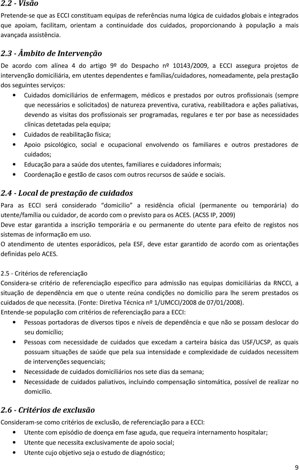 Manual de Procedimentos. Para implementação e desenvolvimento da ECCI - PDF  Free Download