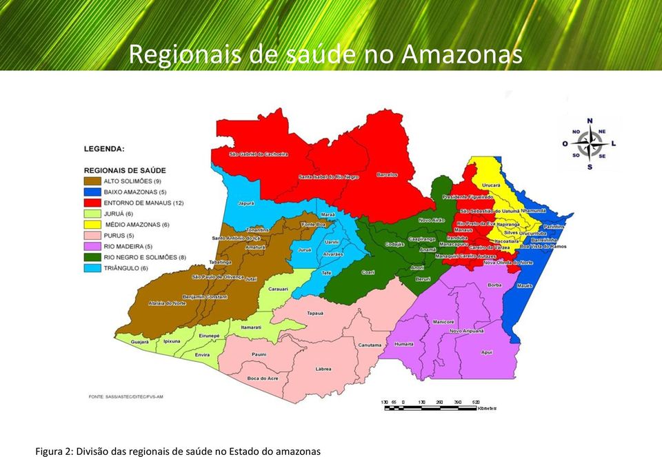 Divisão das regionais
