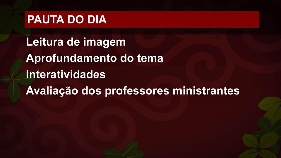 tema Interatividades