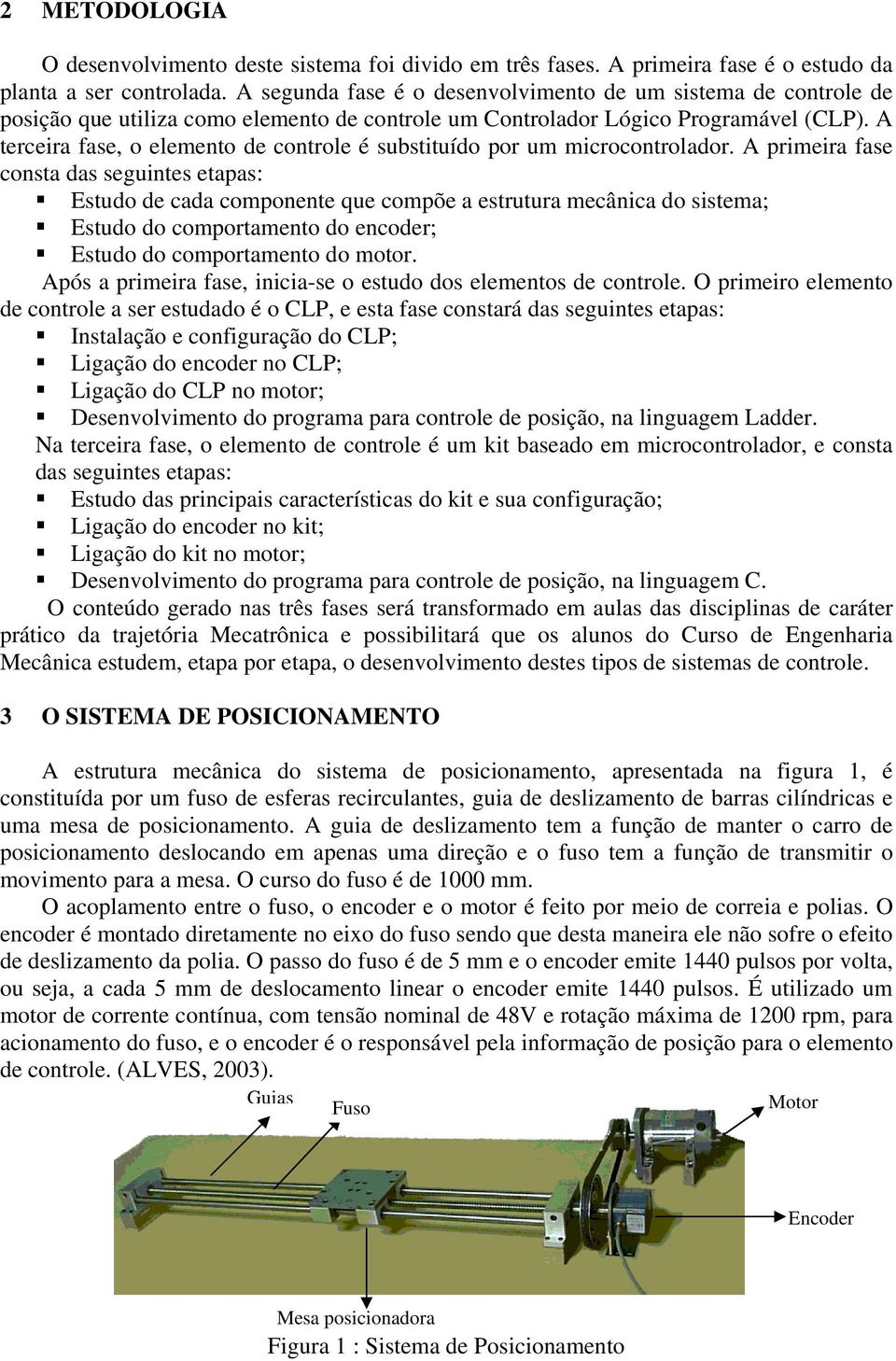 A terceira fase, o elemento de controle é substituído por um microcontrolador.