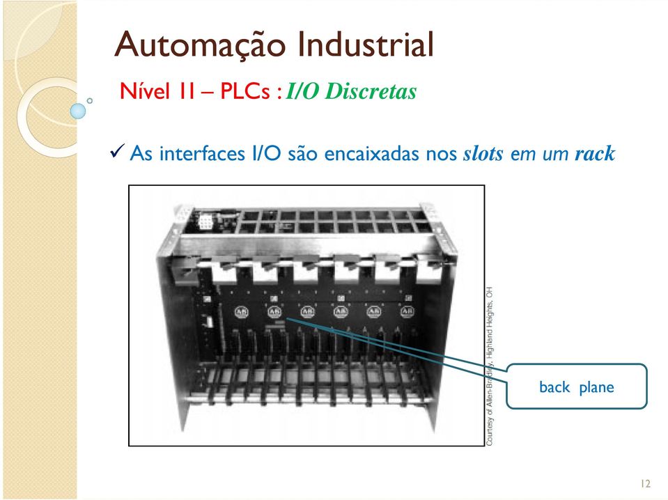 I/O são encaixadas nos