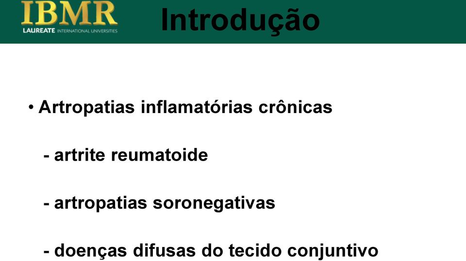 reumatoide - artropatias