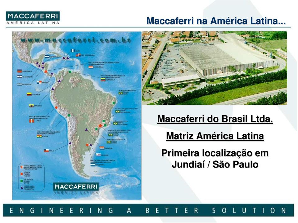 Matriz América Latina Primeira