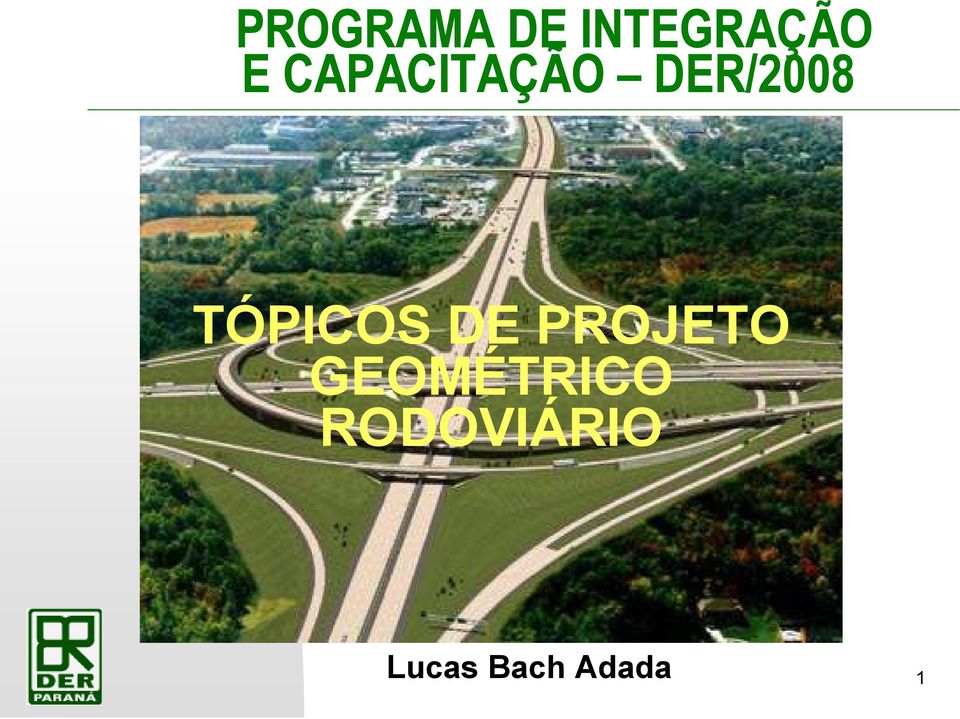 TÓPICOS DE DE PROJETO