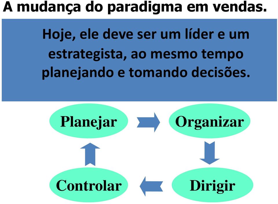 estrategista, ao mesmo tempo planejando