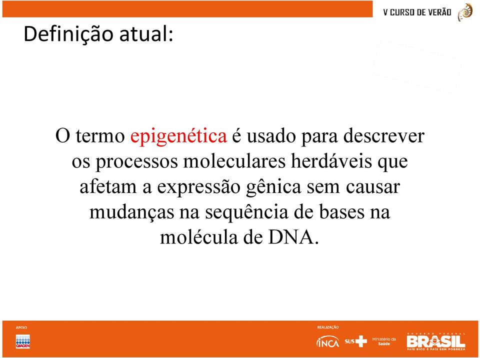 herdáveis que afetam a expressão gênica sem